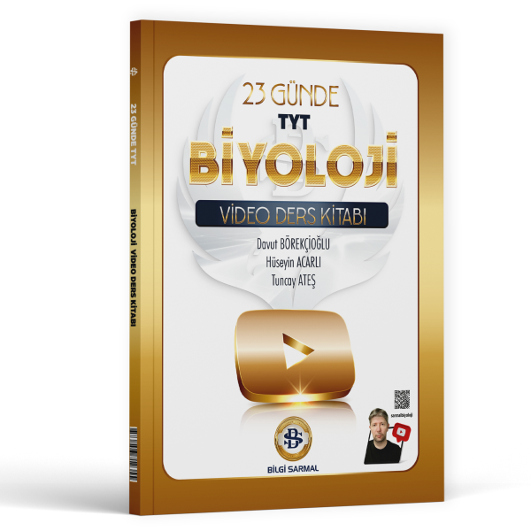 SARMAL TYT VİDEO DERS 23 GÜNDE BİYOLOJİ - 25-26